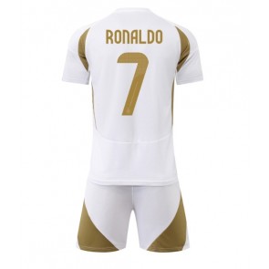 Al-Nassr Cristiano Ronaldo #7 Dětské Alternativní dres komplet 2024-25 Krátký Rukáv (+ trenýrky)